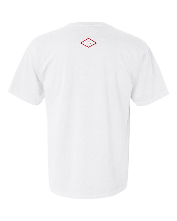 Journeyman Co. "W" Short Sleeve T-Shirt in White