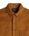 Portuguese Flannel Lobo Corduroy LS Shirt in Prairie