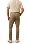 Faherty Stretch Terry 5 Pocket Pant in Dark Rye