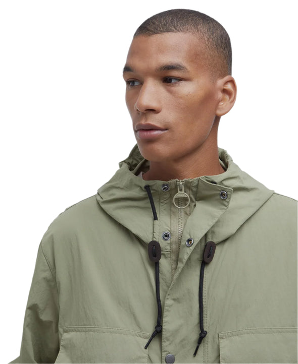 Barbour Re-Engineered Durham Jacket in Bleached Olive