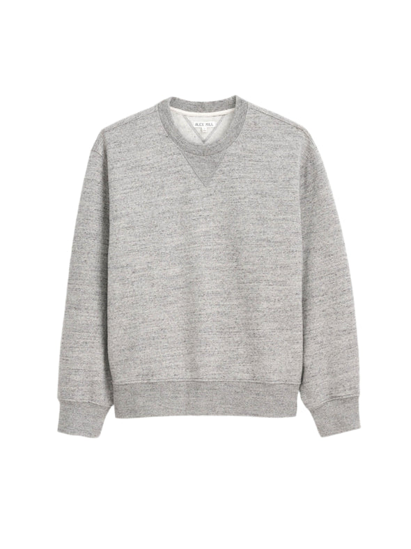 Gray sweater on a light gray background