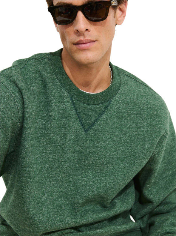 Alex Mill Marlon Sweatshirt in Heather Pine