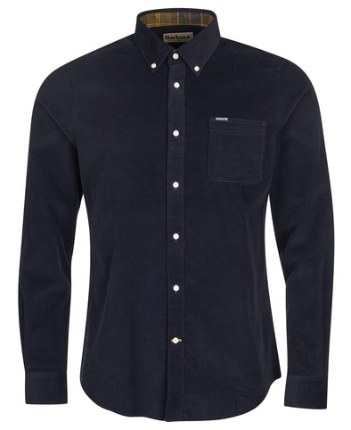 Barbour Ramsey Cord Shirt in Navy