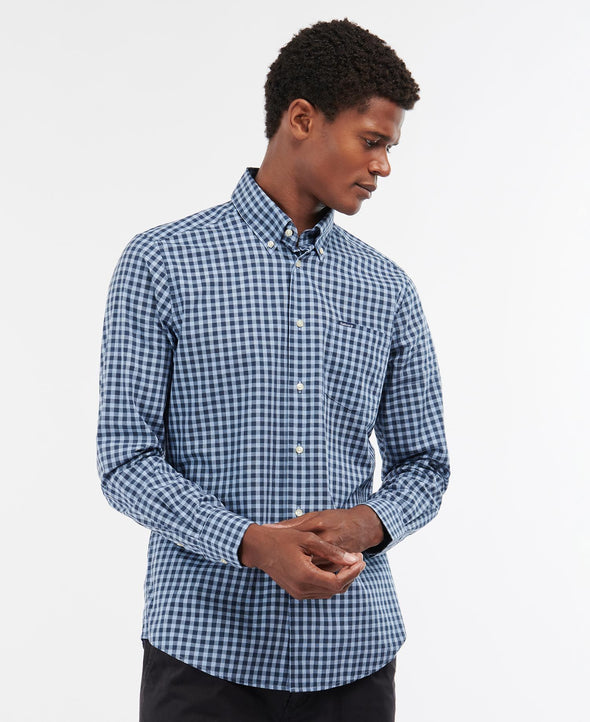 Barbour Merryton LS Shirt in Blue