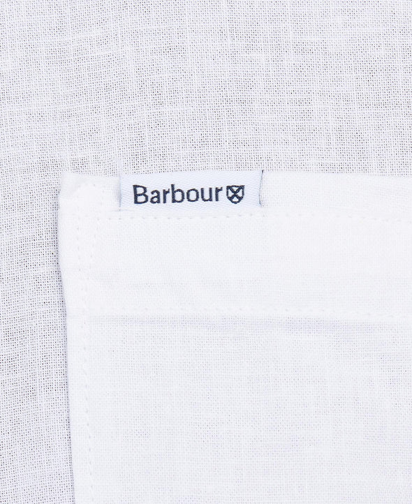 Barbour Nelson LS Shirt in White