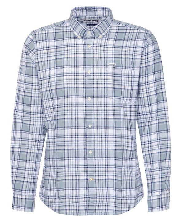 Barbour Bridport LS Linen Shirt in Blue