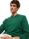 Alex Mill Reverse Seam Crew Sweater in Evergreen