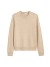 Beige sweater on a light gray background