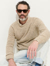 Alex Mill Donegal Crewneck Sweater in Oatmeal