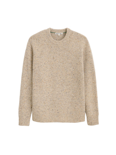 Alex Mill Donegal Crewneck Sweater in Oatmeal