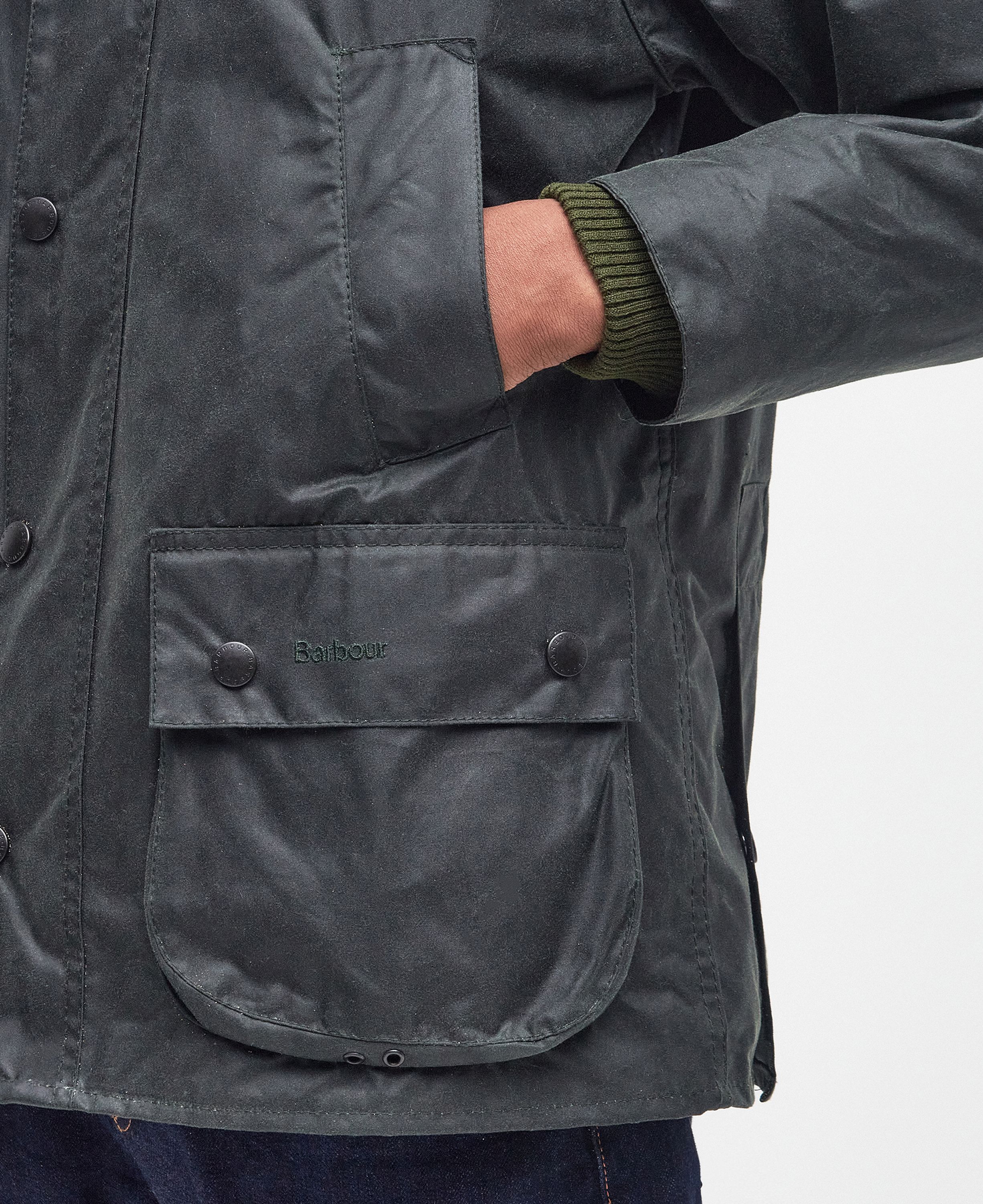 barbour pedal jacket Barbour Bedale Wax Jacket (Sage