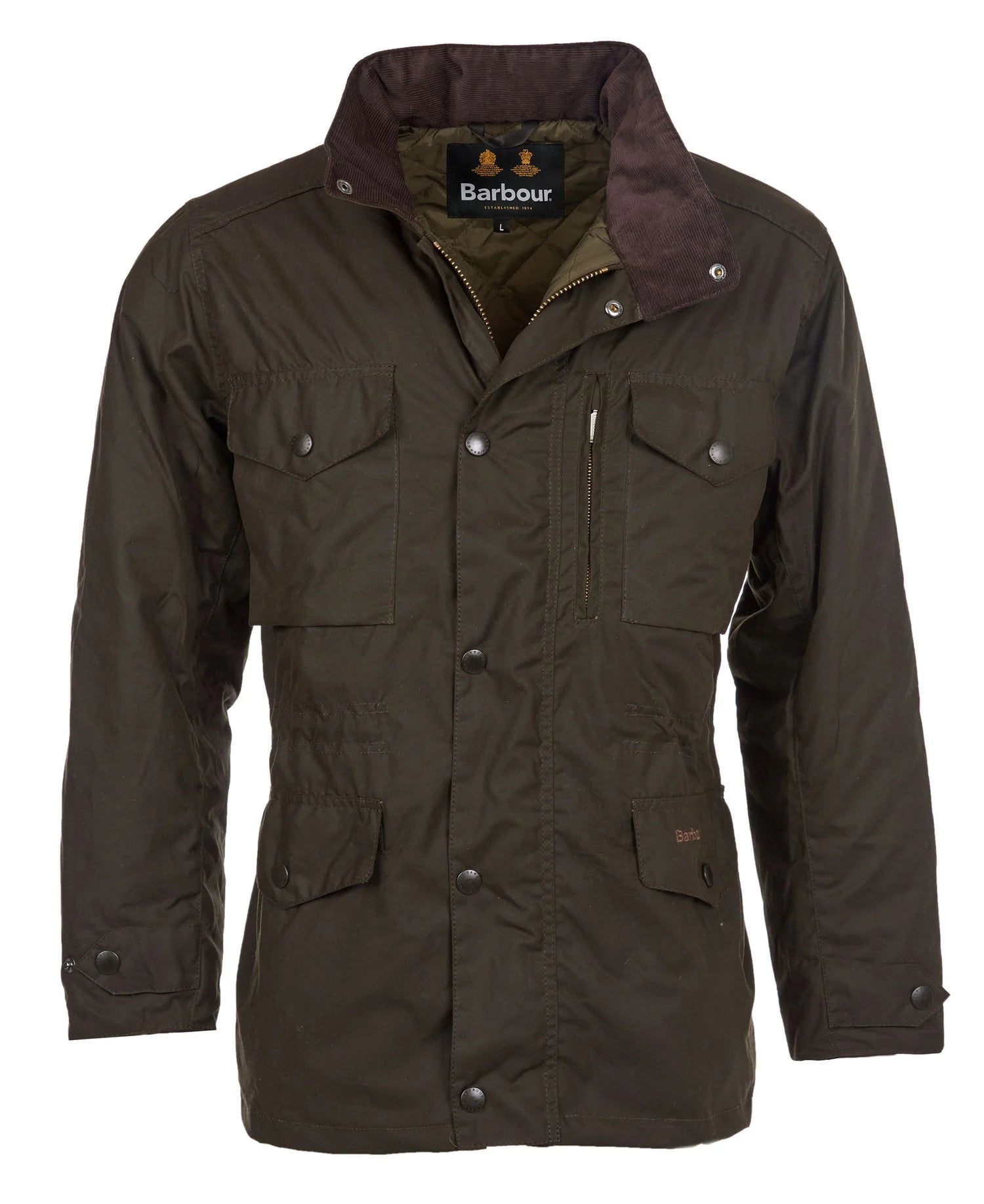 Barbour sapper jacket green hotsell