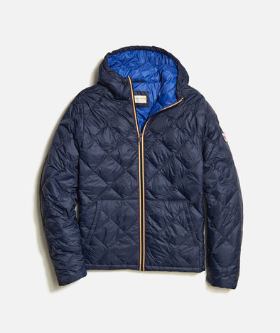 Marine Layer Midweight Quilted Jacket in Navy