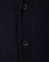 Peregrine Makers Cardigan Sweater in Navy
