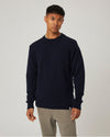 Peregrine Makers Crew Sweater in Navy
