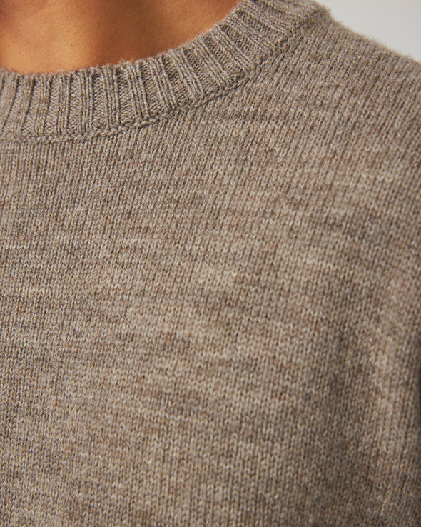 Peregrine Makers Crew Sweater in Oak