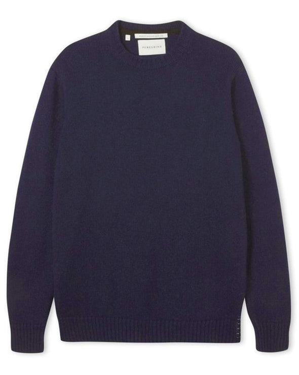 Peregrine Makers Crew Sweater in Navy