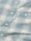 Faherty Tried & True Chambray Workshirt in Emerald Coast Plaid