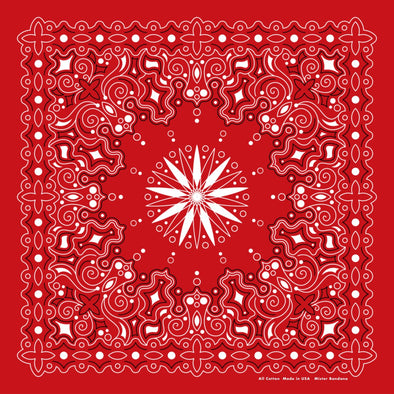 Mister Bandana North Star in Red