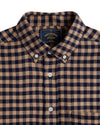 Portuguese Flannel Roca LS Flannel Shirt in Brown