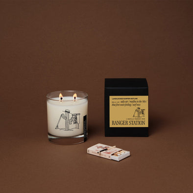 Ranger Station Landlocked Surfer Hotline Candle