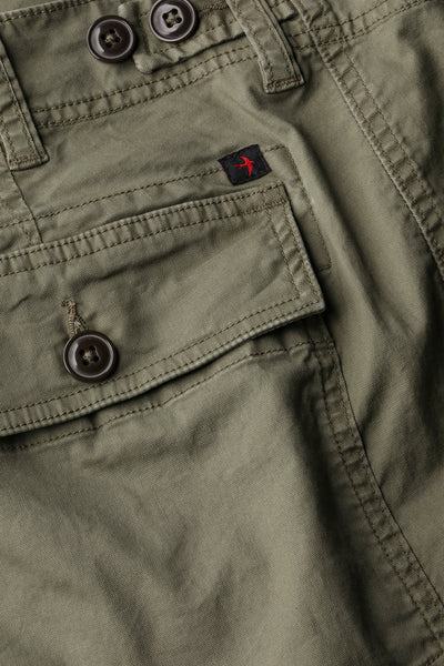 Relwen Canvas Supply Short in Olive Drab