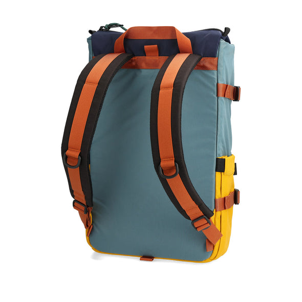 Topo Designs Rover Backpack in Sea Pine/Mustard