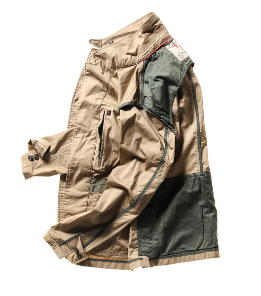 Relwen Flyweight Flex Blazer in British Khaki