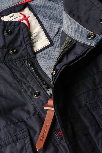 Relwen Sailcloth Tanker Jacket in Midnight