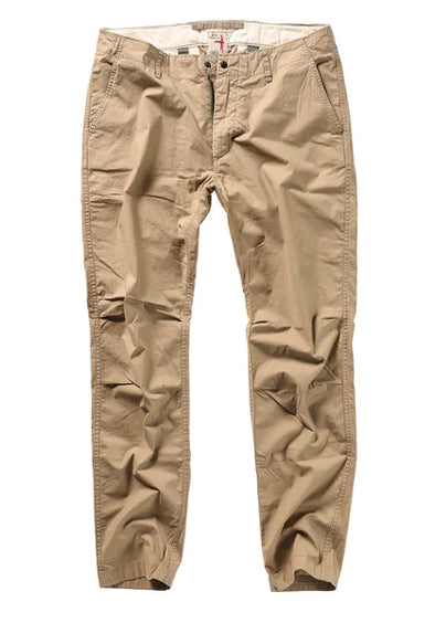 Relwen Flyweight Flex Chino in British Khaki