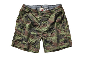 Relwen Airtex Hybrid Short 6.5" in Camo Olive