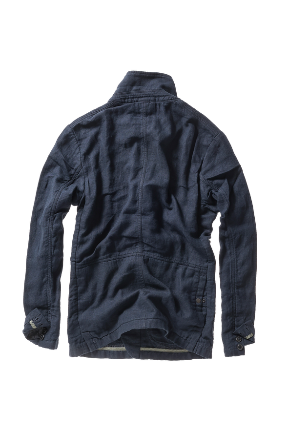 Relwen Tropical Trap Blazer in Dark Navy Hopsack
