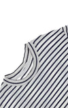 Save Khaki United SS Organic Hemp Stripe Tee in White