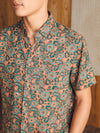 Faherty Breeze SS Shirt in Rose Turquoise Blossom