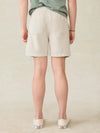 Faherty Corduroy Drawstring Utility Short in Plaza Stone