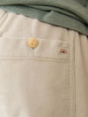 Faherty Corduroy Drawstring Utility Short in Plaza Stone
