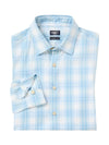 Faherty Movement Monterrey Shirt in Summer Sky Plaid