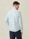 Faherty Movement Monterrey Shirt in Summer Sky Plaid