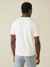 Faherty Sunwashed Pocket Tee in White