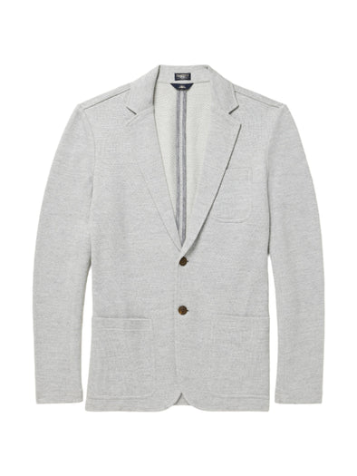 Faherty Inlet Blazer in Heather Grey