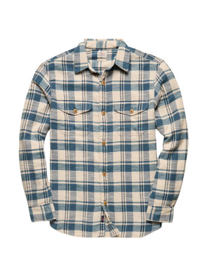 Faherty Mill Creek Overshirt in Mill Creek Plaid