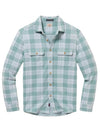 Faherty Legend Sweater Shirt in West Palm Plaid