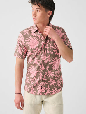 Faherty Breeze SS Shirt in Cedar Beach Blossom