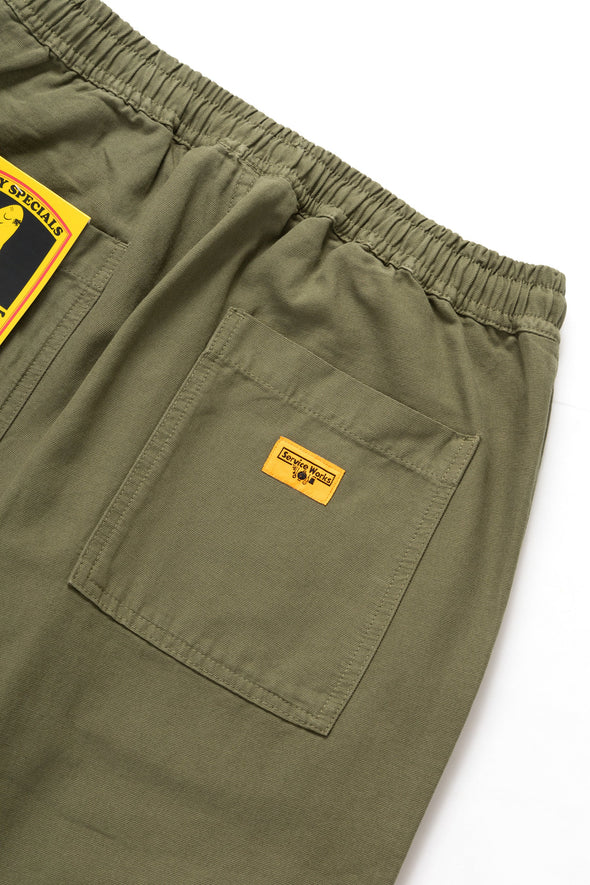 Service Works Canvas Chef Pant in Olive