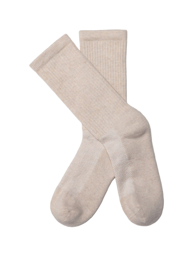 American Trench The Statement Crew Sock in Linen
