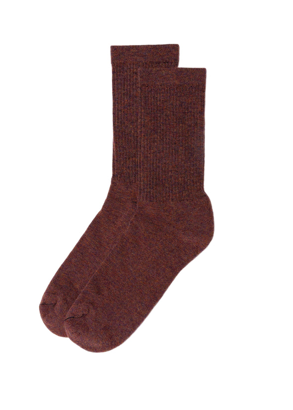 American Trench Supermerino Socks in Autumn Heather