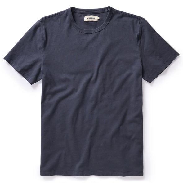 Taylor Stitch Organic Cotton SS Tee in Navy