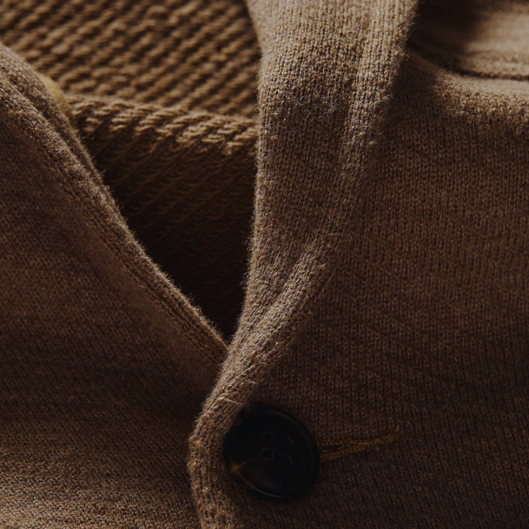 Faherty Inlet Jacket Faherty Inlet Blazer in Winter Brown Melange