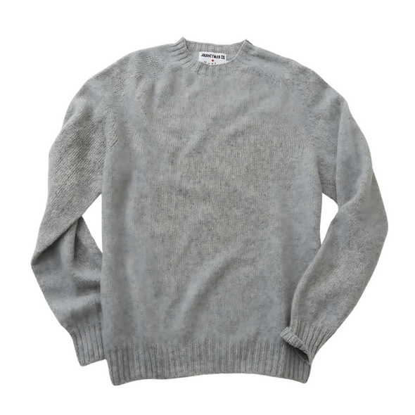 Journeyman Co. x Harley of Scotland Sweater in Oyster