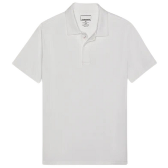 HyperNatural Biscayne Slim Fit Polo in White